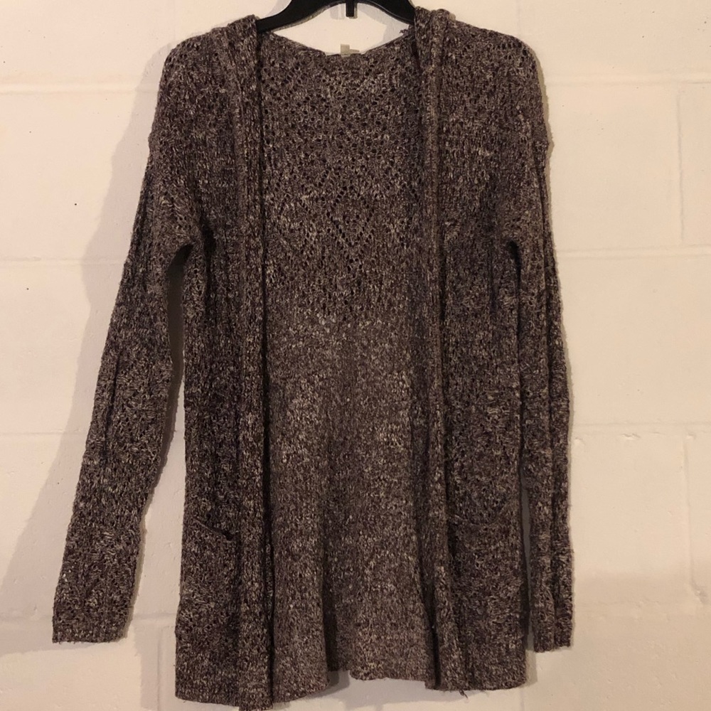 Junior small Hooded cardigan sweater